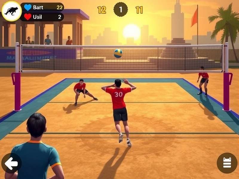 Bharat Volley Champ gameplay screenshot